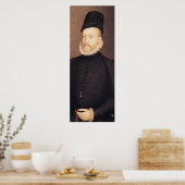 Portrait von Philip II c.1580 Poster (Küche)