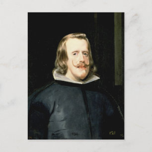 Portrait von Philip IV. in Hofkleid, 1655 Postkarte