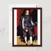 Portrait von Philip IV. von Diego Velázquez Postkarte (Vorne/Hinten)