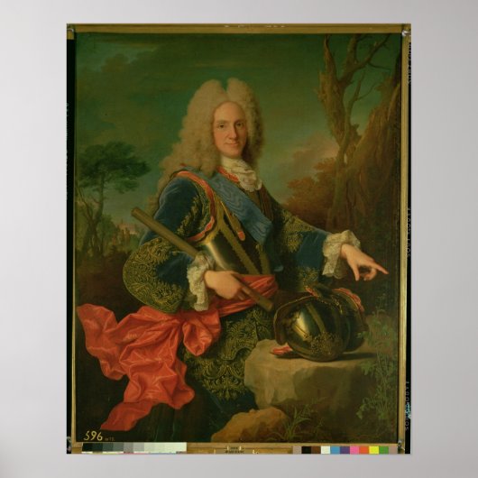 Portrait von Philip V Poster (Vorne)