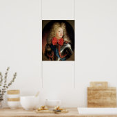 Portrait von Philippe d'Orleans Poster (Küche)