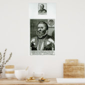Portrait von Philippe-Emmanuel de Lorraine Poster (Küche)