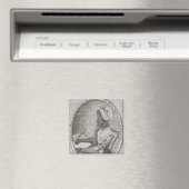 Portrait von Phillis Wheatley Magnet (In Situ (Geschirrspüler))