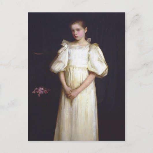 Portrait von Phyllis Waterlow von John Waterhouse Postkarte (Vorderseite)