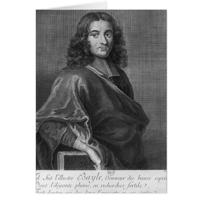 Portrait von Pierre Bayle (Vorne)