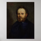 Portrait von Pierre Joseph Proudhon 1865 Poster (Vorne)