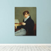 Portrait von Pierre Zimmermann 1808 Leinwanddruck (Insitu (Holzboden))