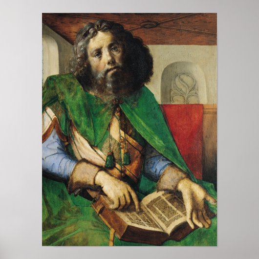 Portrait von Plato c.1475 Poster (Vorne)