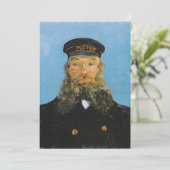 Portrait von Postman Roulin | Vincent van Gogh (Stehend Vorderseite)