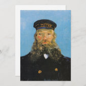 Portrait von Postman Roulin | Vincent van Gogh (Vorne/Hinten)