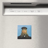Portrait von Postman Roulin | Vincent van Gogh Magnet (In Situ (Geschirrspüler))
