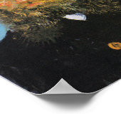 Portrait von Postman Roulin | Vincent Van Gogh Poster (Ecke)