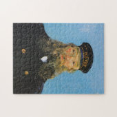 Portrait von Postman Roulin | Vincent van Gogh Puzzle (Horizontal)