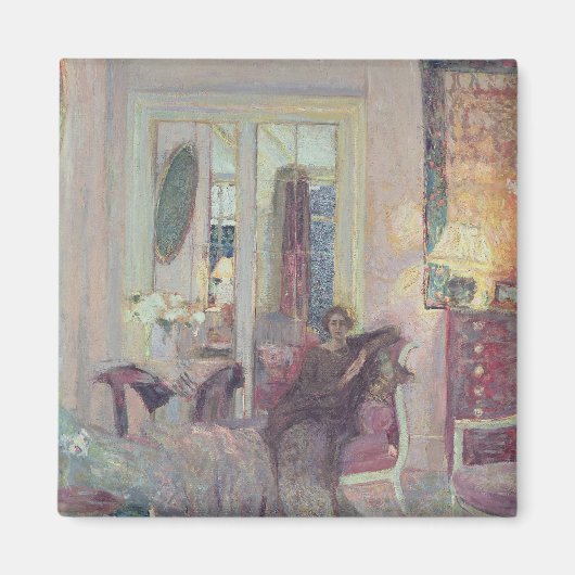 Portrait von Princess Bibesco, c.1920 Magnet (Vorne)