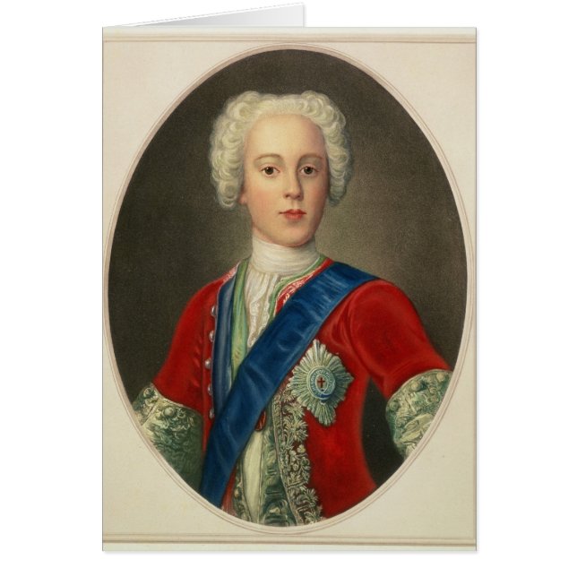 Portrait von Prinz Charles Edward (Vorne)