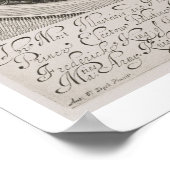 Portrait von Prinz Rupert (1619-82) Graf Palatine Poster (Ecke)