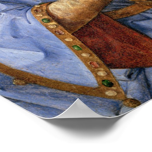 Portrait von Ptolemäus, c.1475 Poster (Ecke)