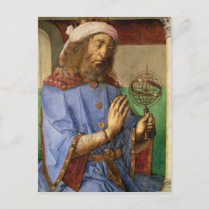 Portrait von Ptolemäus, c.1475 Postkarte