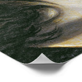 Portrait von Rene Descartes c.1649 Poster (Ecke)