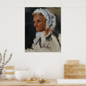 Portrait von Renoirs Mutter Kunst Poster (Küche)