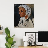 Portrait von Renoirs Mutter Kunst Poster (Heimbüro)