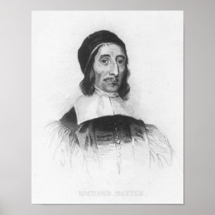 Portrait von Richard Baxter Poster