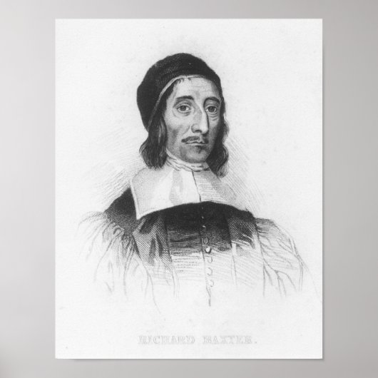 Portrait von Richard Baxter Poster (Vorne)