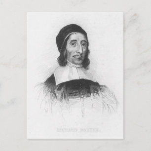 Portrait von Richard Baxter Postkarte