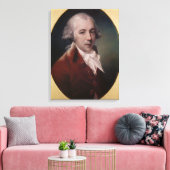 Portrait von Richard Brinsley Sheridan 1788 Leinwanddruck (Insitu (Wohnzimmer))