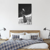 Portrait von Richard Burton Leinwanddruck (Insitu (Schlafzimmer))