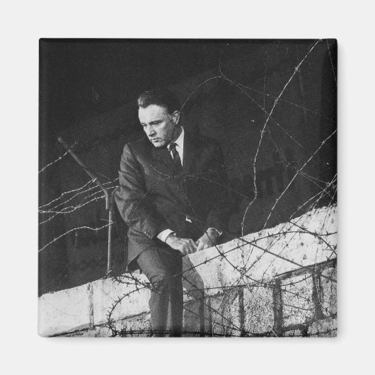 Portrait von Richard Burton Magnet (Vorne)