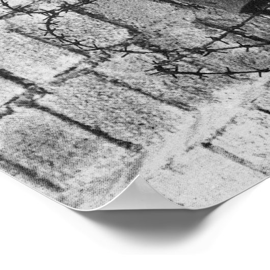 Portrait von Richard Burton Poster (Ecke)