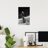 Portrait von Richard Burton Poster (Heimbüro)