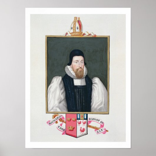Portrait von Richard Cox (1500-81) Bischof von Ely Poster (Vorne)