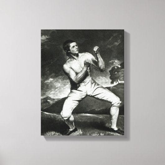 Portrait von Richard Humphreys Leinwanddruck (Vorderseite)