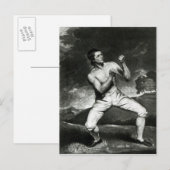 Portrait von Richard Humphreys Postkarte (Vorne/Hinten)