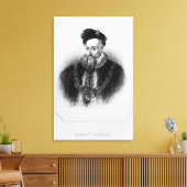 Portrait von Robert Dudley, 1. Earl of Leinwanddruck (Insitu (Wohnzimmer))