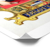 Portrait von Robert Dudley (c.1532-88) Earl of Lei Poster (Ecke)