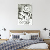 Portrait von Robert Garnier Leinwanddruck (Insitu (Schlafzimmer))