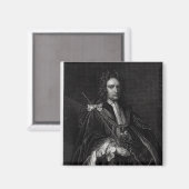 Portrait von Robert Harley Magnet (Vorderseite/Rückseite)