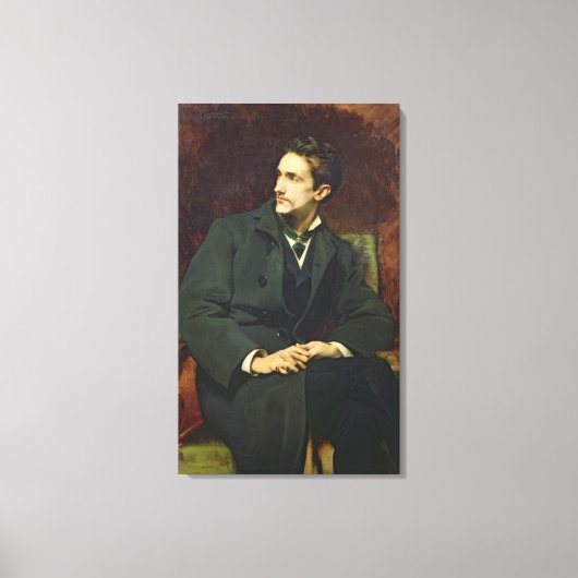 Portrait von Robert Leinwanddruck (Vorderseite)