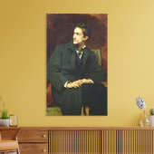 Portrait von Robert Leinwanddruck (Insitu (Wohnzimmer))