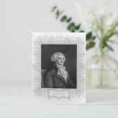 Portrait von Robespierre Postkarte (Stehend Vorderseite)