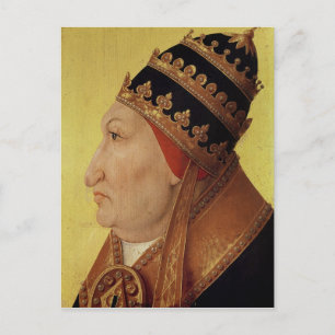 Portrait von Rodrigo Borgia Papst Alexander VI Postkarte
