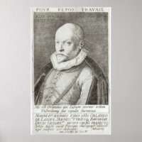 Portrait von Roland de Lassus 1593-94
