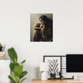 Portrait von Romainville-Trioson, 1800 Poster (Heimbüro)