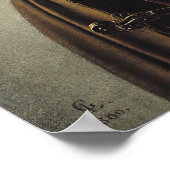 Portrait von Romainville-Trioson, 1800 Poster (Ecke)