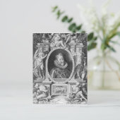 Portrait von Rudolph II Postkarte (Stehend Vorderseite)