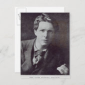 Portrait von Rupert Brooke Postkarte (Vorne/Hinten)
