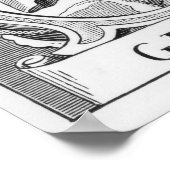 Portrait von Samuel Taylor Coleridge Poster (Ecke)